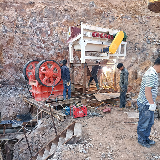 云南多級(jí)聯(lián)動(dòng)滾軸篩客戶(hù)現(xiàn)場(chǎng)